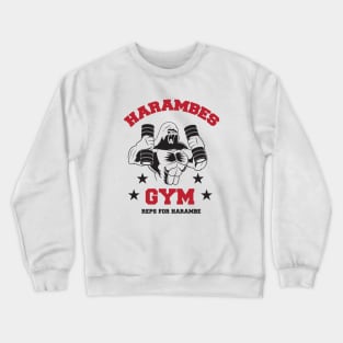 Harambes Gym Crewneck Sweatshirt